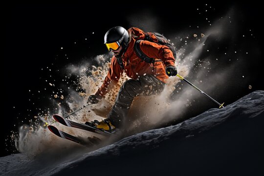 free photos of male mountain skier