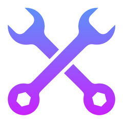 Cross Wrench Icon