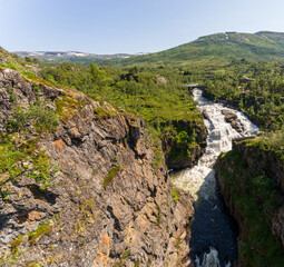 Måbødalen a narrow valley in Eidfjord Municipality in Vestland county, Norway