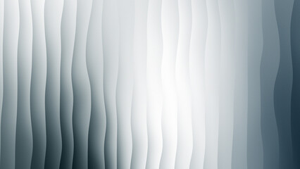white with dark blue gradient background, vertical waves moving from right to left. 4K abstract animation
