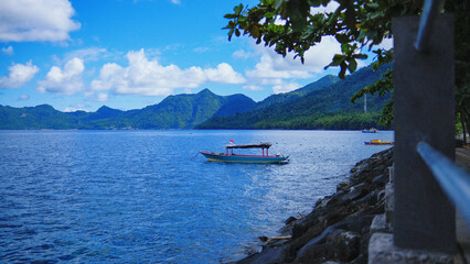Fototapeta premium Traditional Fishing Boat on the sea
