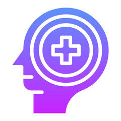 Obraz premium Positive Thinking Icon