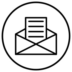 Envelope Vector Icon Design Illustration