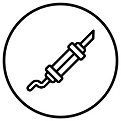 Exhaust pipe Vector Icon Design Illustration