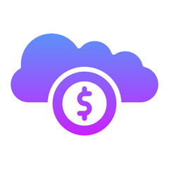 Cloud Money Icon