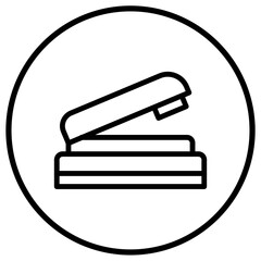 Stapler Vector Icon Design Illustration