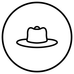 Hat Vector Icon Design Illustration