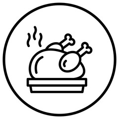 Turkey Vector Icon Design Illustration