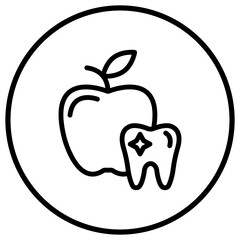 Nutrition Vector Icon Design Illustration