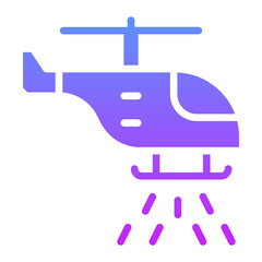 Firefighter Helicopter Icon