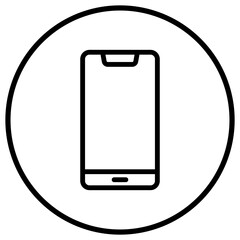 Smartphone Vector Icon Design Illustration