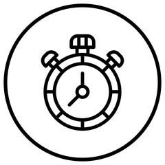 Timer Vector Icon Design Illustration