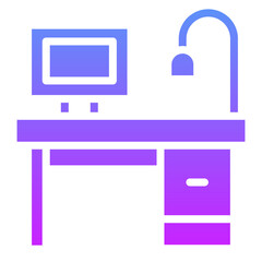 Desktop Table Icon