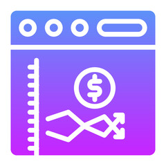 Stock Market Webpage Icon