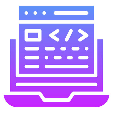 Website Coding Icon