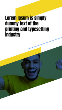 Text Animation for Social Media Stories with Vertical Resolution