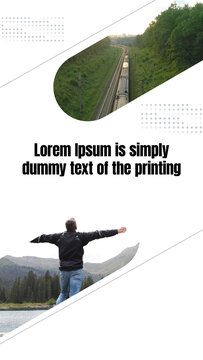 Animated Typography with Image for Social Media Story