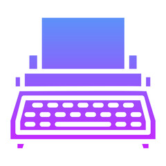 Typewriter Icon