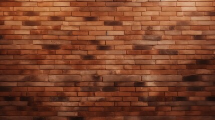 Brick wall texture background for interior exterior decoration and industrial construction concept design with lighting.