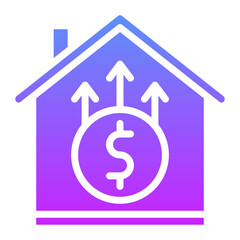 House Price Increase Icon