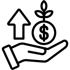 Return On Investment Icon