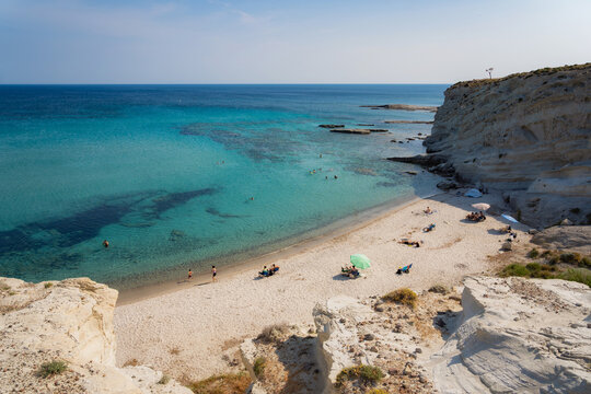 Alacati Delikli Koy Beach in Cesme Town - Izmir, Turkey