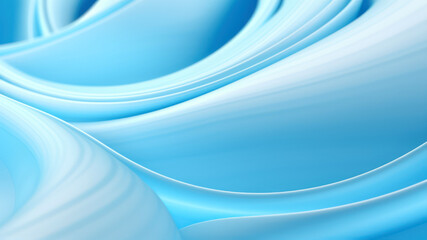 abstract background with smooth lines in blue colors