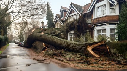 Rebuilding Hope: Scenes of Resilience After Severe Storm Damage