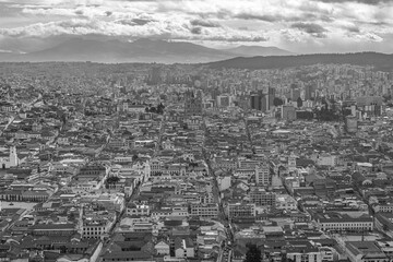 Ville de Quito en Equateur