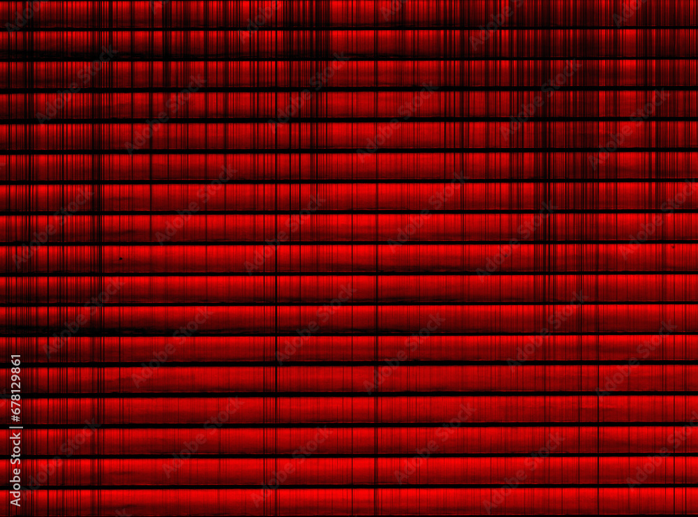 Poster grungy horizontal lines abstract background in red and black