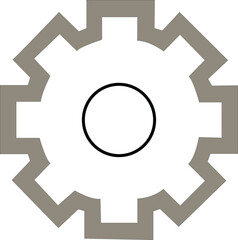 illustration of an background with gears setting  icon background. And texture 