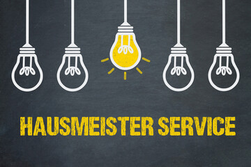 Hausmeister Service - obrazy, fototapety, plakaty