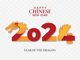 Happy Chinese New Year 2024, Year Of The Dragon