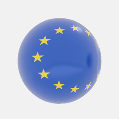 Euro countries flag icon or symbols