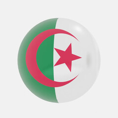 Algeria flag icon or symbols
