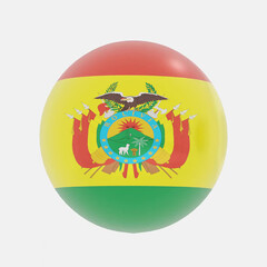 Bolivia flag icon or symbols