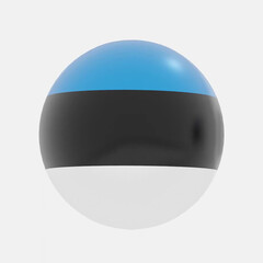 Estonia flag icon or symbols