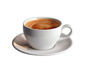Coffee cup isolated on transparent background