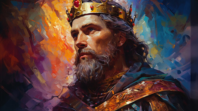 Portrait d'Arthur, roi de Camelot