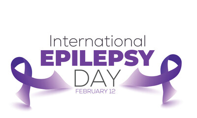 International Epilepsy Day. background, banner, card, poster, template. Vector illustration.