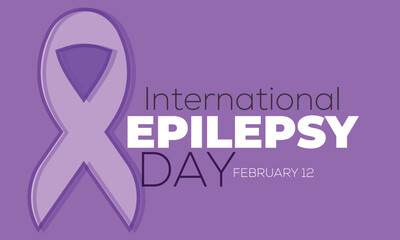 International Epilepsy Day. background, banner, card, poster, template. Vector illustration.