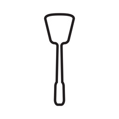 spatula icon design vector isolated