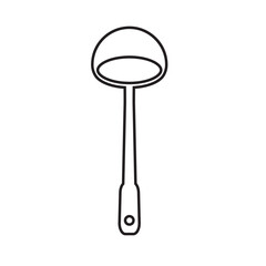 soup spoon icon design vector isolated