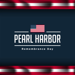 Pearl Harbor Remembrance Day Background.