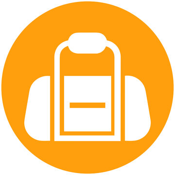 Bag packaging icon symbol vector image. Illustration of the handbag merchandise design image
