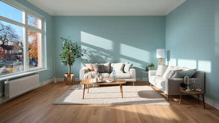 empty modern interior background