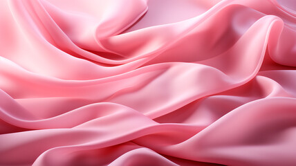 pink and white wavy fabric background
