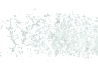 Salt rock flower fly explosion, white Salt rock flower explode abstract cloud fly. Big size ground...