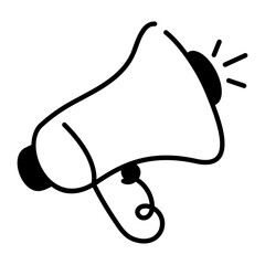 Megaphone Announcement 