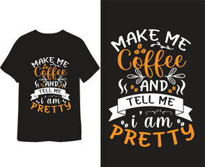 Coffee t shirt design
